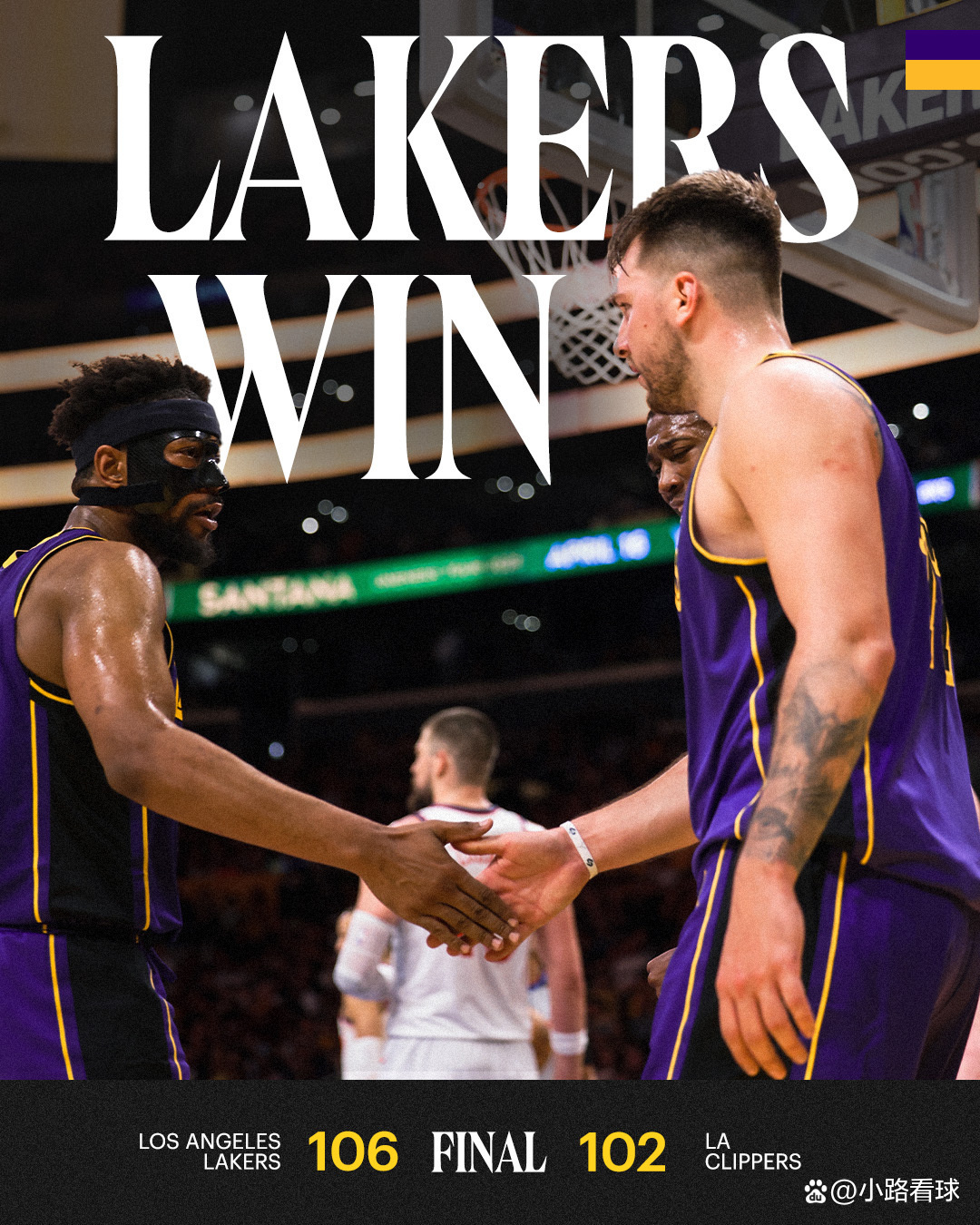  詹姆斯关键节点关键助攻，快船带队取胜！